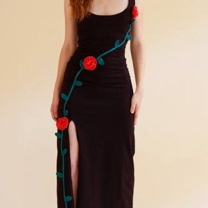 Samantha Pleet Climbing Rose Dress